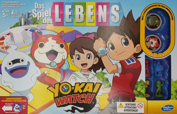 Das Spiel des Lebens - Yo-Kai Watch - Hasbro Gaming - Bild 1