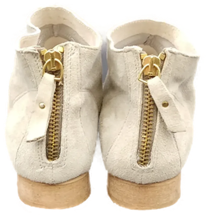 Pat Calvin Damen Schuhe Rauleder beige Gr. 36 - Bild 3