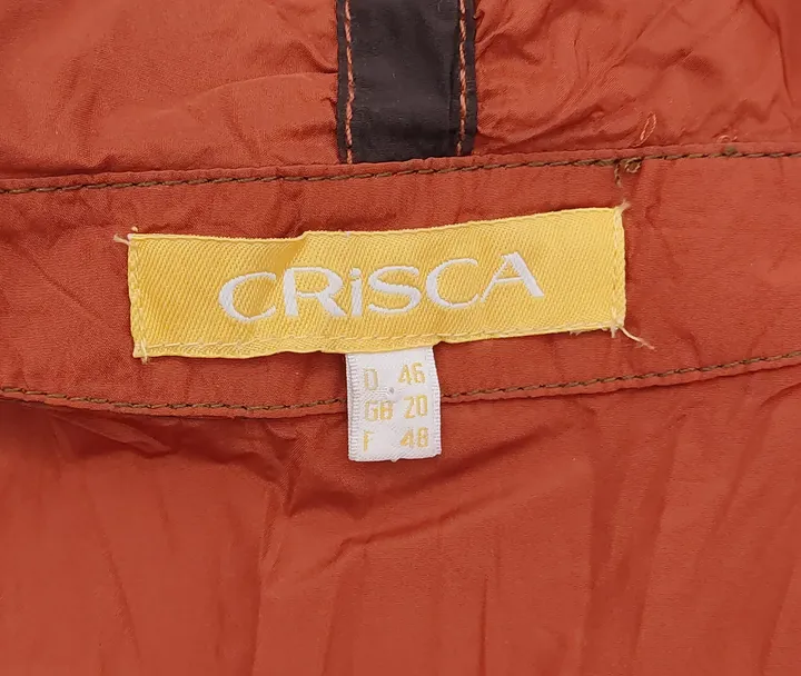 CRISCA Damen Oberteil orange/braun - 46  - Bild 4