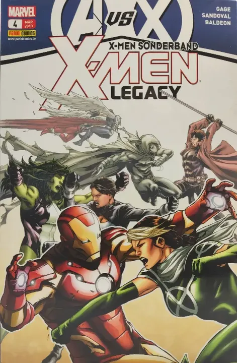 X-Men Legacy- Band 4 (Comic) - Gage, Sandoval, Baldeon - Bild 1