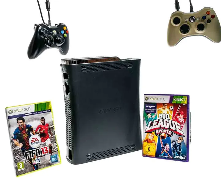 Xbox 360 mit Zubehör und 2 Spiele - Bild 4