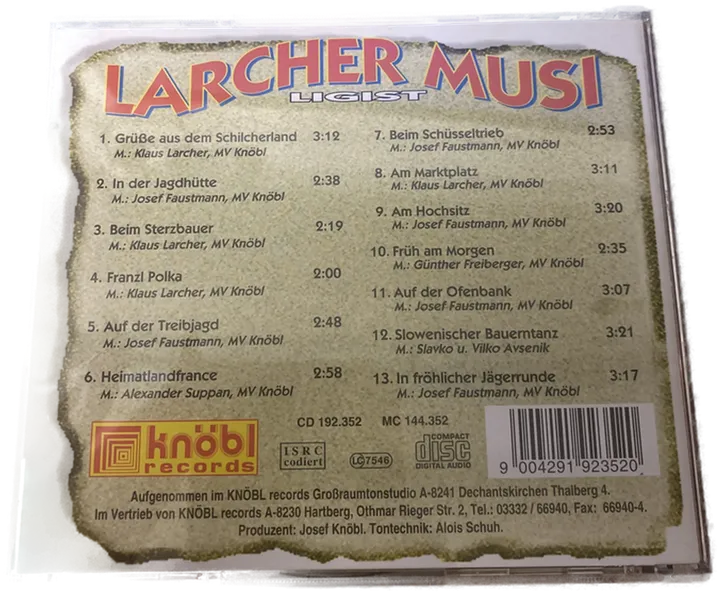 Larcher Musi - Grüße aus dem Schilcherland - CD - Bild 2
