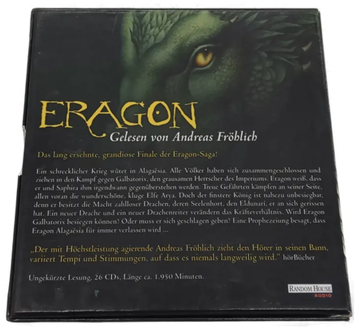 Christopher Paolini, Eragon-Das Erbe der Macht und Der Auftrag des Ältersten / Bd.4 u. Bd.2 - Bild 2