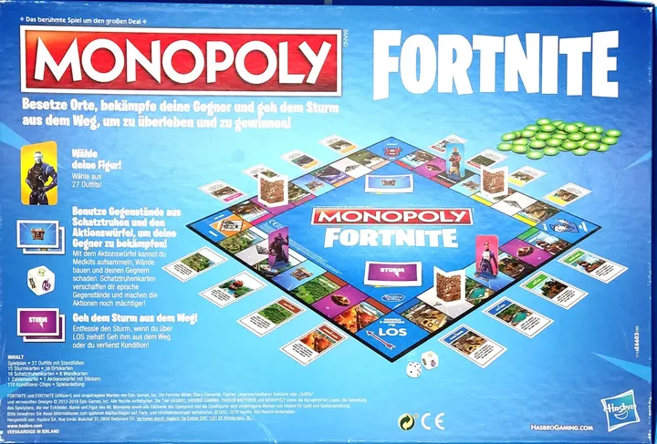 MONOPOLY - Fortnite - Gesellschaftsspiel - Hasbro Gaming - Bild 2