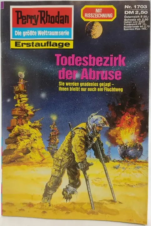 Romanheft Perry Rhodan Erstauflage Nr.1703 - Bild 2