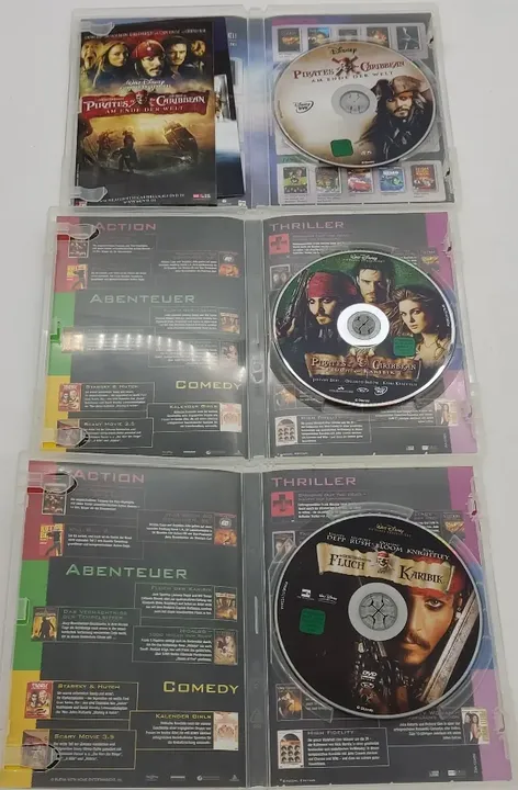 3 DVD's Disney Pirates of the Caribbean Die Piraten-Trilogie - Bild 4