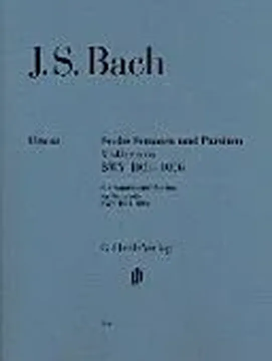 Sechs Sonaten und Partiten für Violine solo - Johann Sebastian Bach - Bild 1