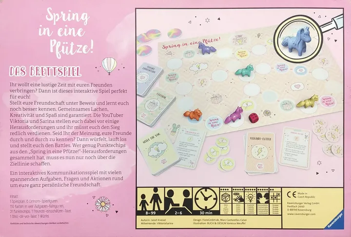 Spring in eine Pfütze - das Brettspiel - Ravensburger - Bild 2