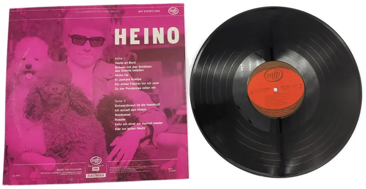 Heino Vinyl Schallplatte - Heute an Bord  - Bild 3
