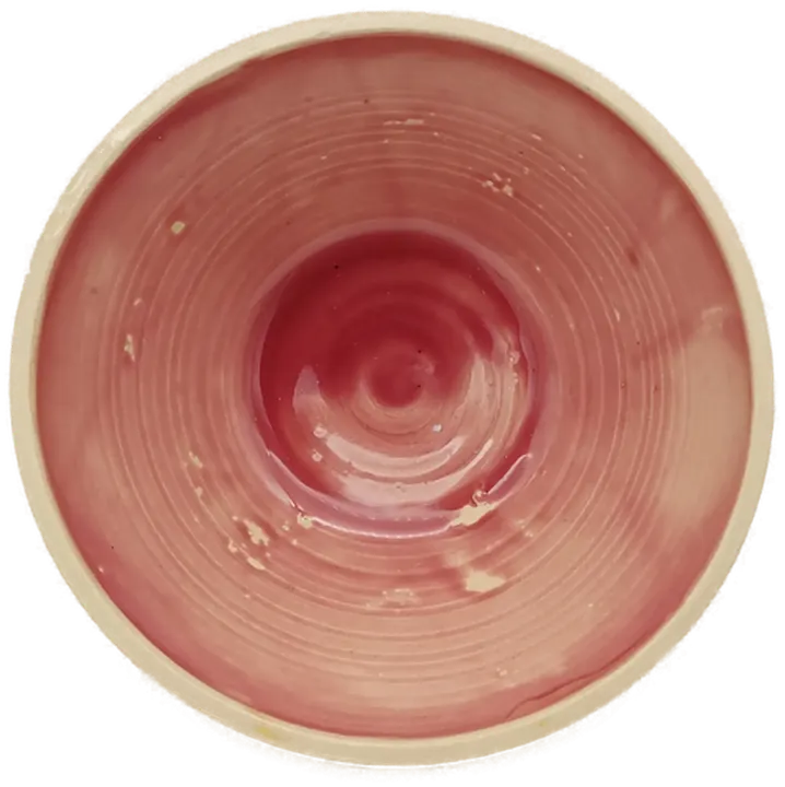 Keramikschüssel rosa  - Bild 1