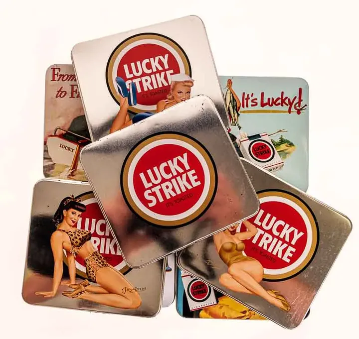 Konvolut Lucky Strike Zigaretten-Dosen - Bild 3