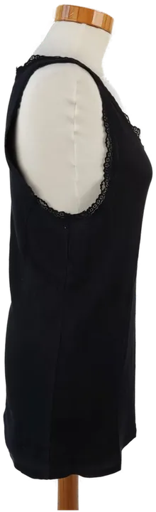 The BASICS By C&A Damen Top schwarz mit Spitze - Gr. XL - Bild 2