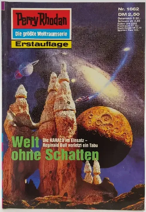  Romanheft Perry Rhodan Erstauflage Nr.1662 - Bild 1