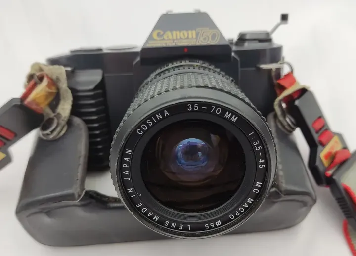 Canon T 50 Spiegelreflexkamera mit Zubehör - Bild 2