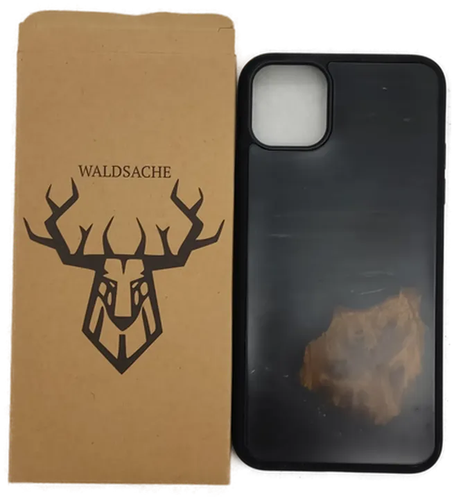 WALDSACHE Hülle iPhone 11 Pro Max Black  - Bild 2