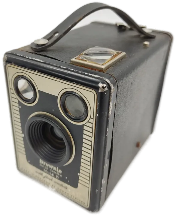 Kodak Brownie Six-20 Model D mit Blitzkontakt 1953-57 - Bild 2