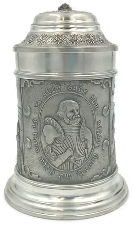 Zinnkrug mit Deckel - Götz von Berlichingen - Bild 3