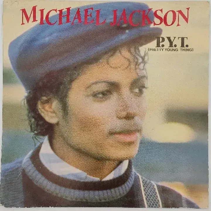 Michael Jackson Vinyl Schallplatte - P.Y.T. (Pretty Young Thing) - Bild 2