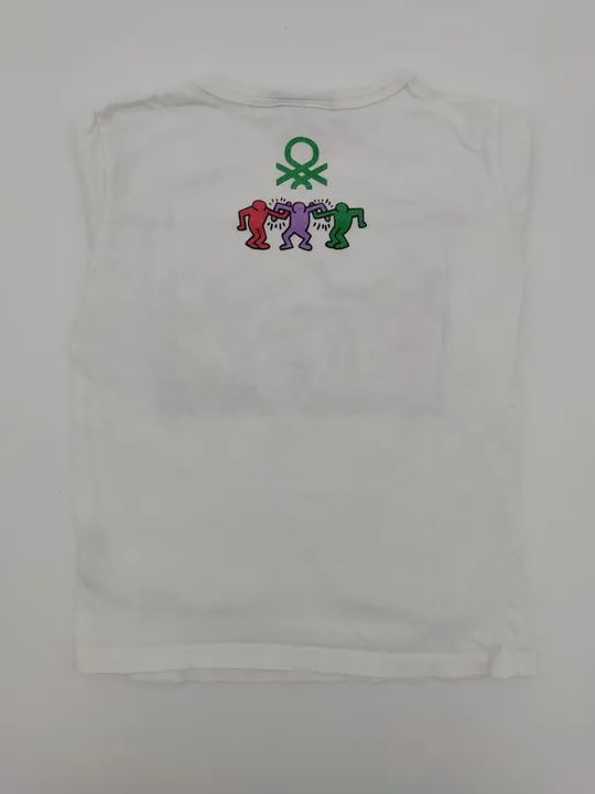 Benetton Kinder Shirt weiß Gr.110 - Bild 2