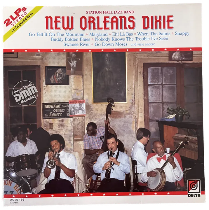 LP - Sation Hall Jazz Band - New Orleans Dixie - Bild 1