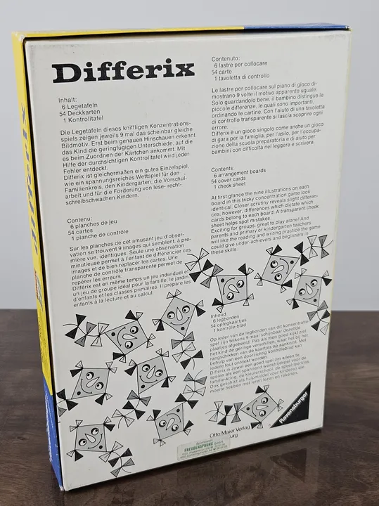 Differix - Vintage Gesellschaftsspiel - Ravensburger - Bild 2