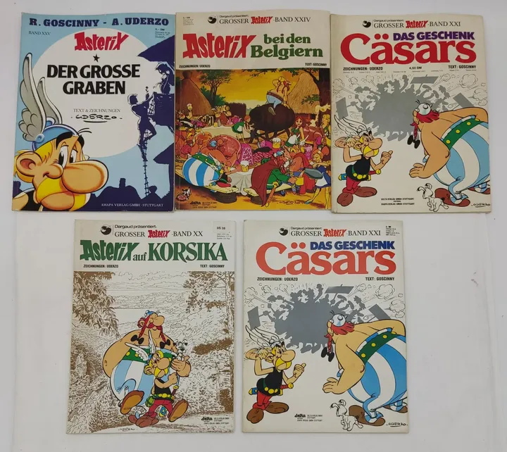 Asterix und Obelix - Comic Konvolut - 5 Stück - Bild 1
