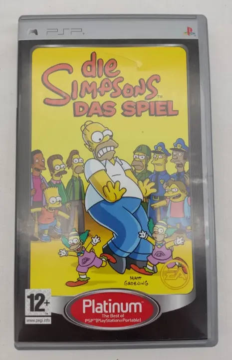 PSP Spiel - Die Simpsons  - Bild 1