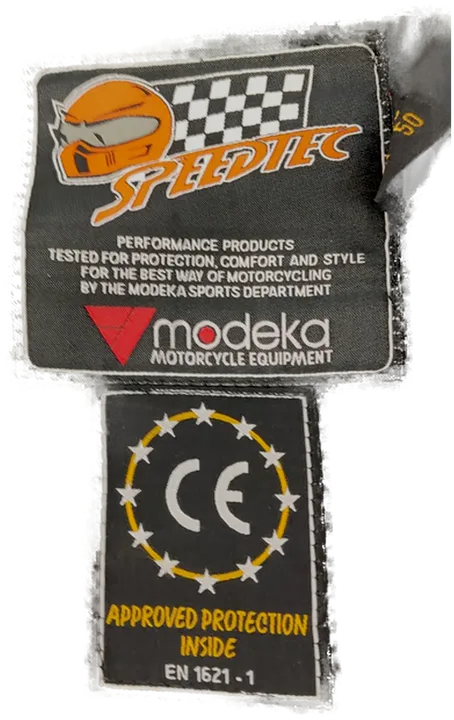 Motorrad Lederjacke Modeka, Gr. 50 - Bild 3