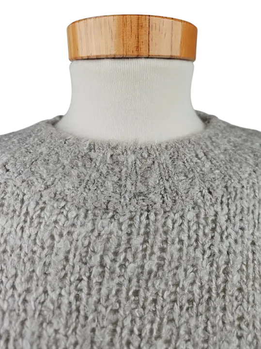 Jacqueline de Yong Damen Poncho, grau - Gr. one size - Bild 4