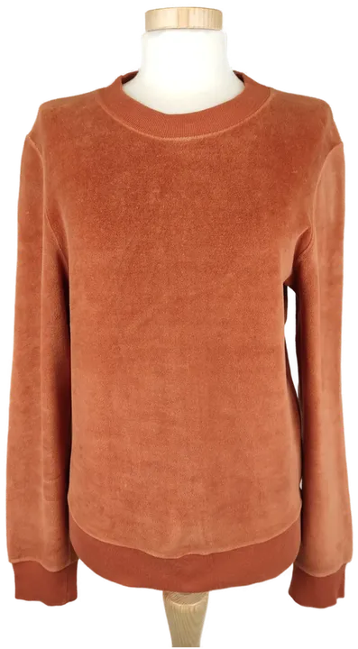  Vintage Samt-Pullover der Marke Jockey braun - S/36 - Bild 4