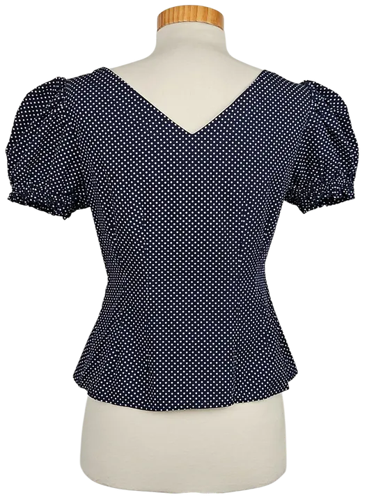 Lena Hoschek Damen Bluse, blau - Gr. S  - Bild 2