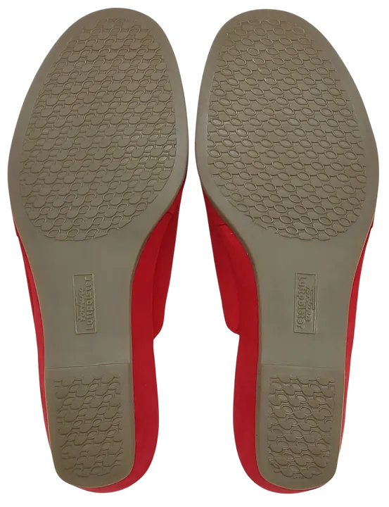 Fortuna Luftpolster Damen Pantoletten, rot - Gr. EU 39 - Bild 5
