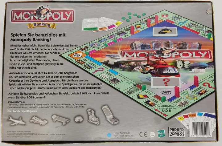 Parker Brettspiel Monopoly Banking Österreich-Ausgabe - Bild 2