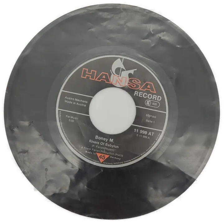 Boney M. Rivers of Babylon (one Cover) Vinyl Schallplatte - Bild 1