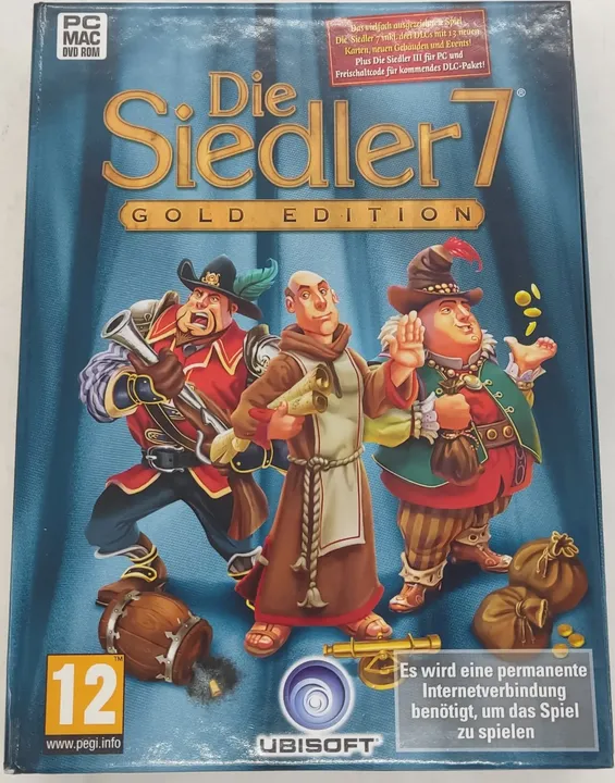 PC Game DVD-ROM Die Siedler 7 Gold Edition + 2 CD-ROM Die Siedler 3 - Bild 5