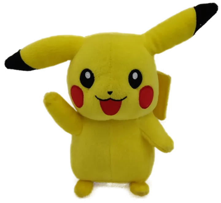 Pokemon Stofftier Pikachu gelb  - Bild 1