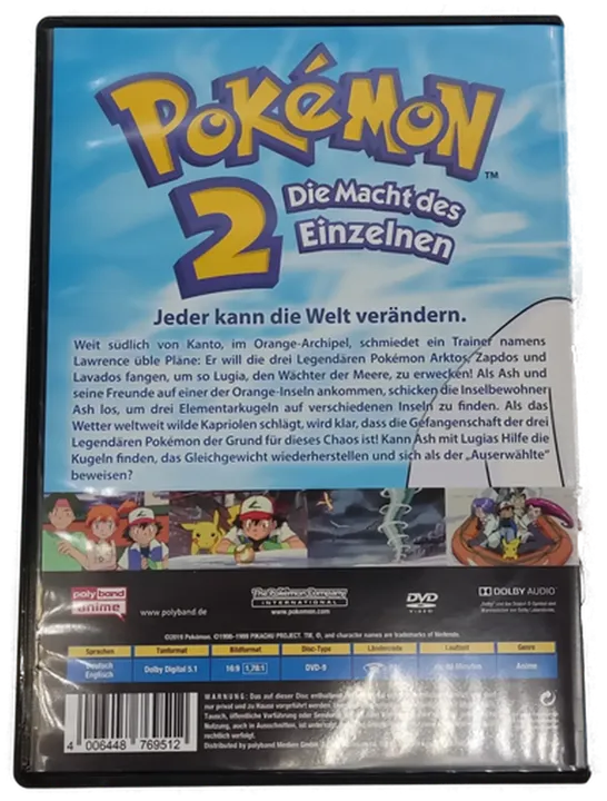 DVD Pokèmon 2 