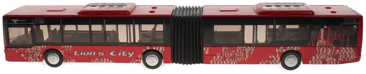 Siku MAN Lion’s City Gelenkbus – Maßstab 1:50 – Rot – Modellbus - Bild 3
