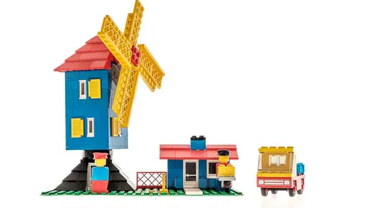 LEGO 362 Windmühle 1975 - Bild 2