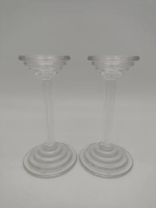 JC Riedel Glas-Kerzenständer - 2er-Set - Bild 1