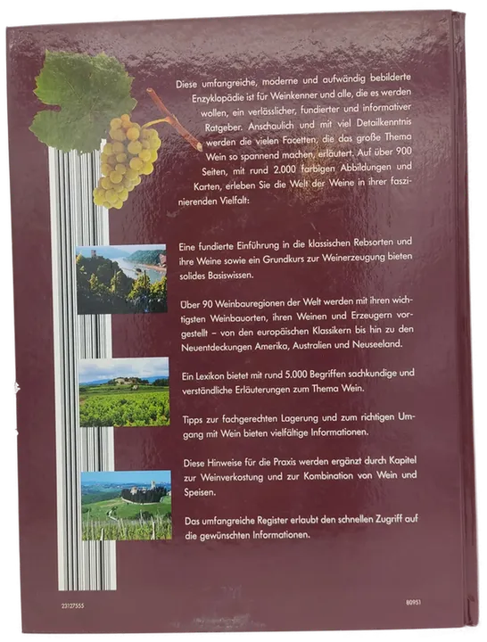 Gräfe+Unzer Verlag Wein Enzyklopädie 2001 - Bild 2