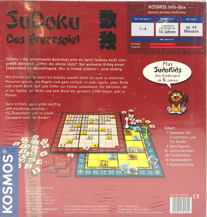 SUDOKU - Das Brettspiel - KOSMOS - Bild 2