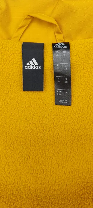 Adidas Herren Jacke gelb Gr. 48 - Bild 4