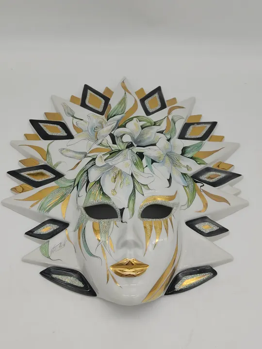 Venezianische Maske aus Porzellan - Bild 4
