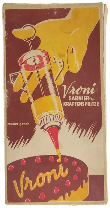 VRONI Garnier und Krapfenspritze - Vintage - Bild 2