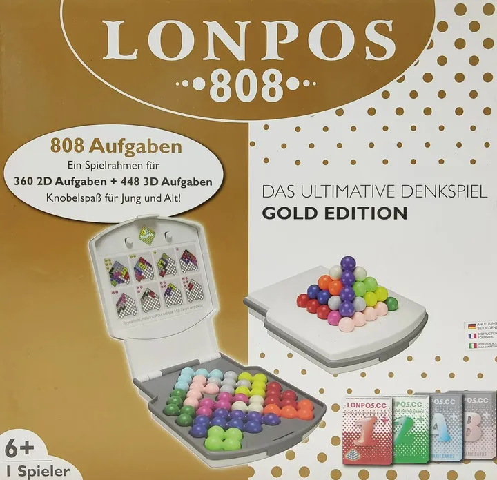 Lonpos 808 - Gold Edition - Gesellschaftsspiel - HCM Kinzel  - Bild 1