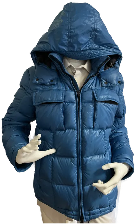 GEOX Herren Daunenjacke blau Gr. 52 - Winterjacke, Polyamid, sehr gute Qualität - Bild 1