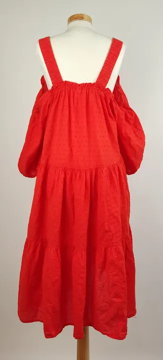 H&M Damen Sommerkleid rot - 40  - Bild 3