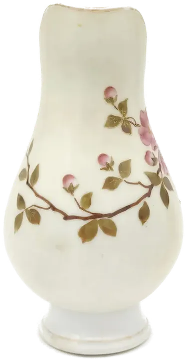 Vintage Kanne/ Vase aus Porzelan mit Blumenmusterung  - Bild 3