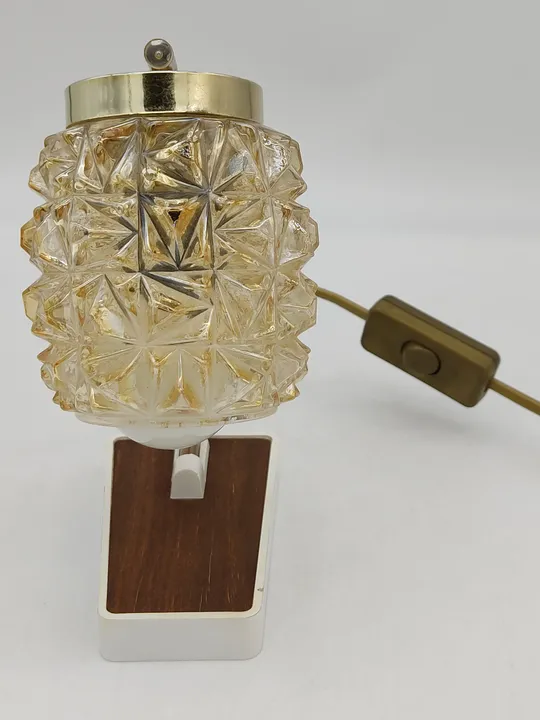 Vintage Tischlampe aus Kristall  - Bild 2